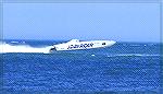 Another of the speed boats in the Ocean City Speed Boat Race.