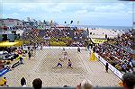 Final round of the mens volleyball championship series in Ocean City Md.