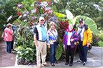 Jack & Andrea Barnes and Jean and Pat Renaud shown on the Ward Museum trip to the Chanticleer estate in Wayne, Pa.