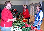 The Ocean Pines Garden Club held it's &quot;Decorate the Pines&quot; event on Tuesday, 12/1/09.  Here several members prepare wreaths and swags for use in the community.