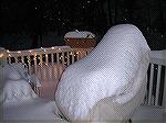 Just took this picture of a covered chair on my deck here in Glen Mills, PA.  Been snowing all day and is expected to continue into the night.