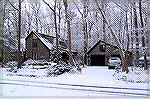 Home of Jack & Andrea Barnes after first snowfall of 2010.