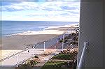 Virginia Beach boardwalk looking south from Sheraton Hotel. 