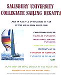 Salisbury University Sailing Regatta at the Ocean Pines Yacht Club.
