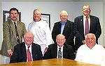 Ocean Pines Board of Directors 2010.

Left to right, Front row: Pete Gomsak – Treasurer, Tom
Terry – President, John McLaughlin – Vice President
Left to right: Back row: Rick Handleman, Les Purcel