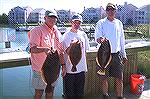 The Maryland Saltwater Sportfishermen's Association and the Ocean Pines Anglers Club held their combined 2 day Flounder Frenzy Tournament on Friday and Saturday. 31 anglers caught 27 legal flounder an