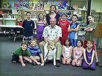 Therapy dog King, who became the first dog in Worcester county to participate in a program with the goal of improving reading skills of students at Showell Elementary School, has retired. King and own