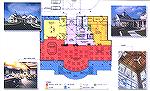 Floor plan of 2nd floor of proposed new golf Club House.