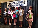 Photo from Worcester County Commission for Women awards luncheon, February 9, 2012.