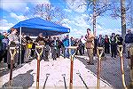 Scene at the Ocean Pines, Maryland Yacht Club ground breaking ceremony on March 14, 2013.