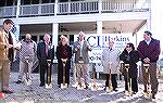 Scene at the Ocean Pines, Maryland Yacht Club ground breaking ceremony on March 14, 2013.
