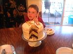 Our grandson, Aidan and his birthday cake
