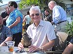 Bob Abele, member of the Ocean Pines Angler Club, is shown with the Golden Osprey award.This is the most prestigious award that the Maryland Coastal Bays Program presents and it has only been received