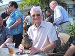 Bob Abele, member of the Ocean Pines Angler Club, is shown with the Golden Osprey award.This is the most prestigious award that the Maryland Coastal Bays Program presents and it has only been received