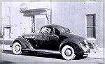 My 1937 Packard Coupe. Photo taken around 1957. Purchased then for $450. Auto was spotless and still had the fuzz on the upholstery. Radio antenna was chicken wire in the canvas-covered roof panel. Th