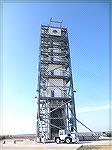 Rocket Gantry at Wallops Island Rocket Facility