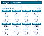 Here is image of OPA's own t-time booking service showing rounds at $57 per round when they should be $30.