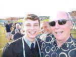 Daniel Barnes with Grandfather Jack Barnes at Daniels graduation from Seneca Valley HS outside of Pittsburgh, Pa.