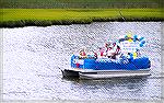 Entry in 2014 Ocean Pines Boat Club parade.