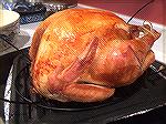 Andrea Barnes Turkey ready for Thanksgiving Day.