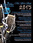 Menu ;for New Years at the Yacht Club to welcome in 2015.