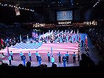 Unfurling of American flag at Virginia Tattoo.