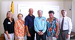 Six of seven 2015 OPA Board of Directors Candidates at the Candidates Debate held at The Parke on 7/7/2015. Ray Unger was a non-show.
Left to Right:
Terri Mohr, Cheryl Jacobs, Tom Herrick, Bill Zawa