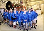 OP bus tour group in the HIF on July 7, 2015