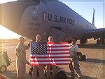 Air Refueling Wing sends best to folks back home.
