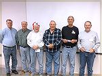 The Ocean Pines Anglers Club recognized and presented awards to the 2015 tournament winners which included 12 categories of fish caught throughout the year. Shown in photo L to R are; Tom Nelson, 30" 