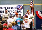 Worcester County Veterans Memorial at Ocean Pines. Images from Memorial Day 2016. Moved inside due to rain. 