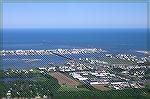 A nice aerial shot of OC, the bay, the ocean, the inlet and why traffic jams occur...