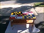 Table my son Joe and I made for his apartment in College Park, he is entering his Jr year studying Mechanical Engineering