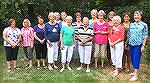 DRAWBRIDGE DIVAS......The annual luncheon of the ladies who live on Drawbridge Road in Ocean Pines was held at the home of Jackie Choate (far right) on Friday, August 19, 2016. Photo from Barbara Loff