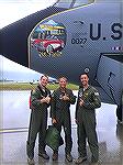 58 Vette Nose Art on 1958  KC-135 tanker Captained by Lt. Col Jack Barnes III.