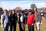 What a crew -- Left to right - Brett Hill, Ed Moran, Marty Clarke, Dave Stevens, Tom Herrick.