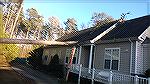 High winds on February 9, 2017, cause a tall pine to fall on a Parke home. No injury to residents. 