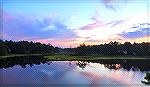 Sunset on Manklin Creek in Ocean Pines, Maryland looking up Jakes Gut. 8/15/2017.