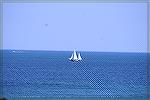 Blue sky sailing