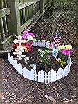 A new memorial with solar lighting on the OPA trail behind the Library that parallels route 90.