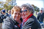 A pair of Ocean Pines Treasures -- Marie Gilmore (left) and Carol Ludwig.