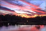 Sunset on Manklin Creek in Ocean Pines, Maryland. 11/17/2017.