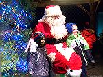 Tree lighting in Whitehorse Park in Ocean Pines. 2017. Santa arrived for the occasion.