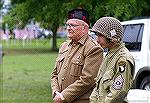 Memorial Day 2018 at the Worcester County Veterans Memorial at Ocean Pines. Skip Carey, left, and grandson.