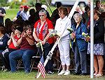 Memorial Day 2018 at the Worcester County Veterans Memorial at Ocean Pines. Gold Star Mothers.