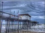 Fishing pier. Ocean City, Maryland.