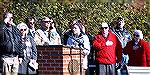Veterans Day 2018. A young lady from Stephen Decatur High School did a spectacular job singing National Anthem!