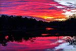 Sunset on Manklin Creek in Ocean Pines, MD. 12/17/2018.