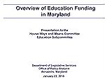 MD School Funding Presentation