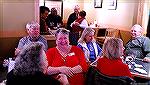 Some of the folks at appreciation party for volunteers helping the Worcester County Veterans Memorial at Ocean Pines hosted by Denovo's Trattoria.